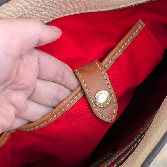 Dooney & Bourke Tan Leather Tote - Picture 12 of 15